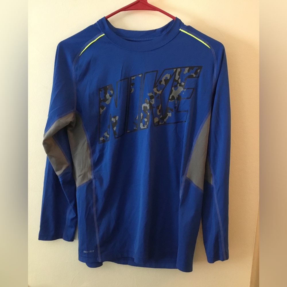 Nike Dri-FIT Athletic Tee - Royal Blue